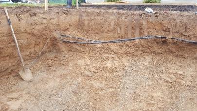 in ground pools and other underground utilities