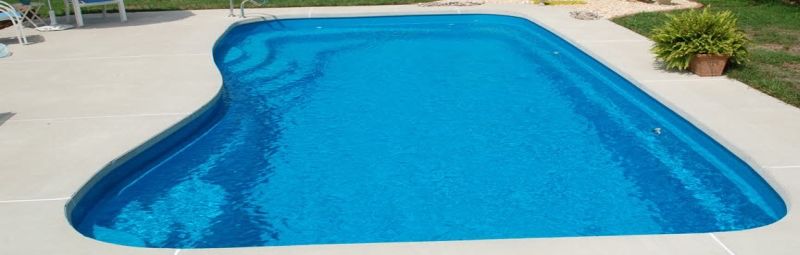 cayman model inground fiberglass swimming pool